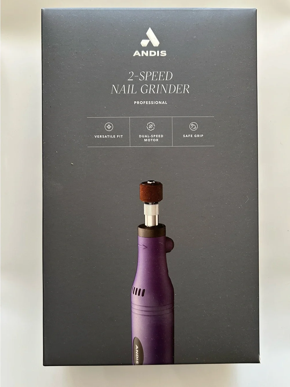 Andis Purple 2-Speed Nail Grinder